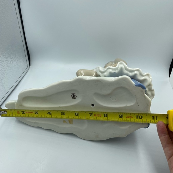 Tengra Valencia Porcelain Ballerina Reading Music Book 10" Tall Spain - Picture 12 of 12